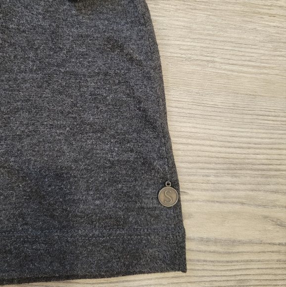 Soft Surrounding Gray Top with Brown Accents Size 1X - Picture 7 of 10